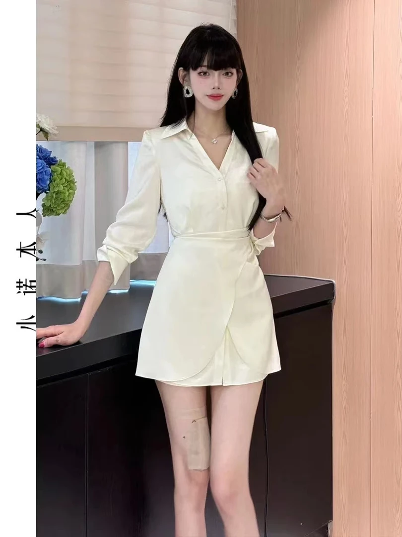 【新颖专属】2024秋季新款女装修身时尚性感显瘦女装套装LL24346