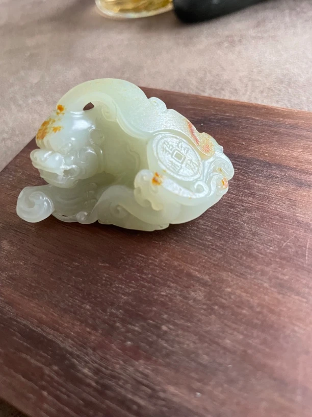 新疆和田玉貔貅挂件把件小摆件