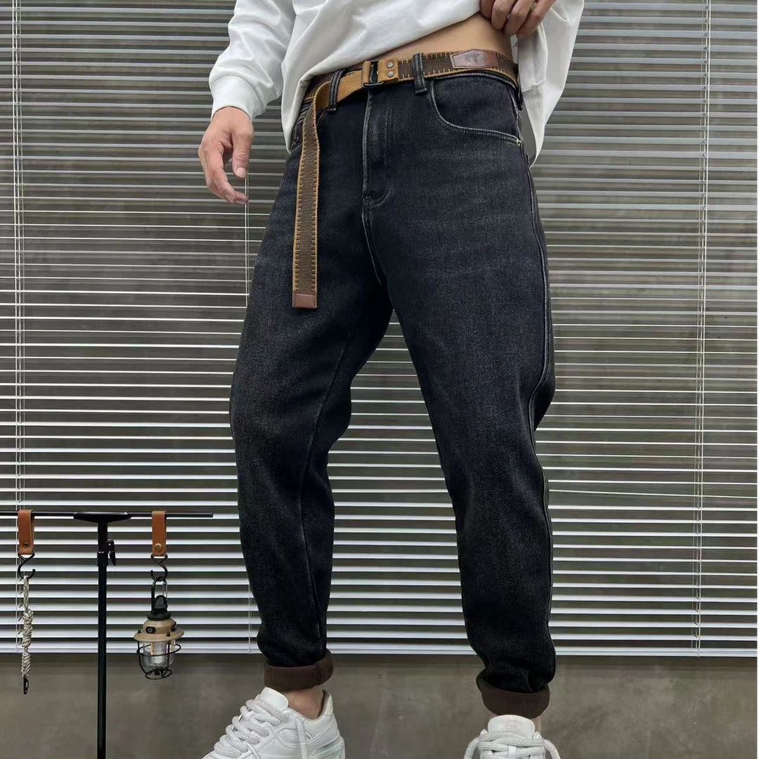 6851-2024冬季新款男士牛仔裤