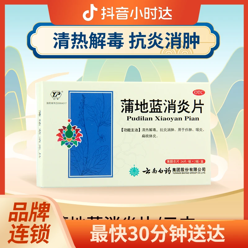 云丰 蒲地蓝消炎片 0.3g*48片