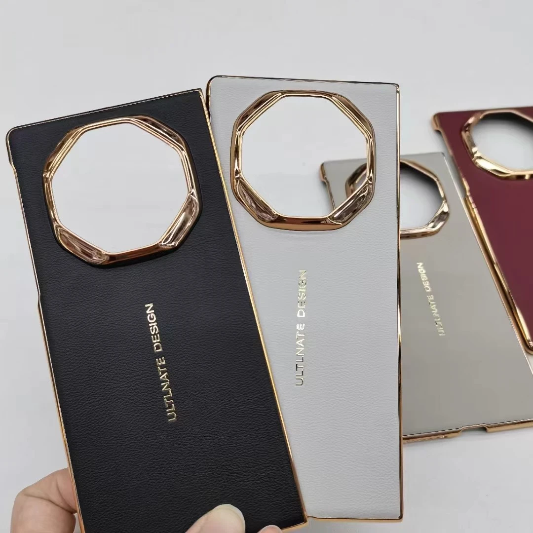 适用华为Mate XT 非凡大师手机壳三折叠屏官方同款真皮单后壳防摔