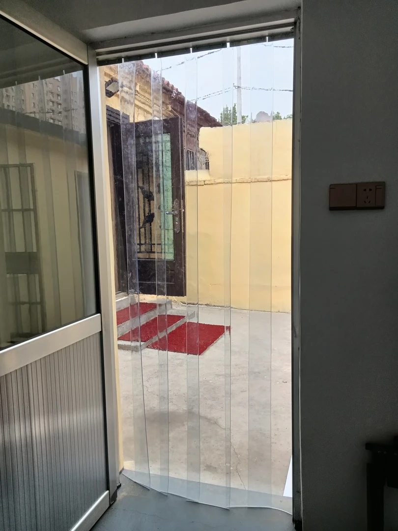 磁吸空调门帘磁铁透明隔热挡风自吸PVC软超市保暖