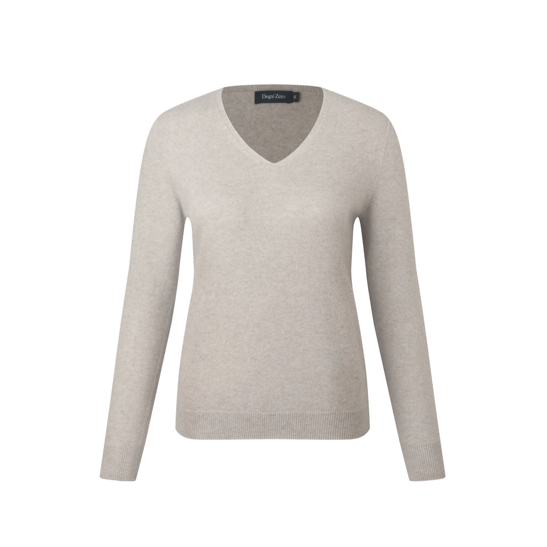 DegreZero零度秋冬季女士针织保暖长袖羊毛衫