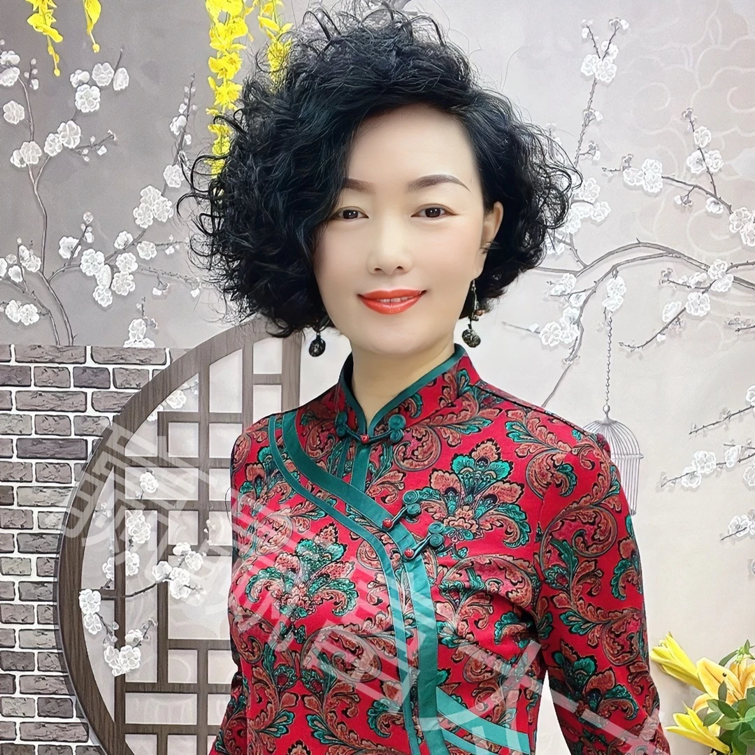 侧开叉古风旗袍上衣162款复古气质长袖秋冬国风妈妈装民族风冬季