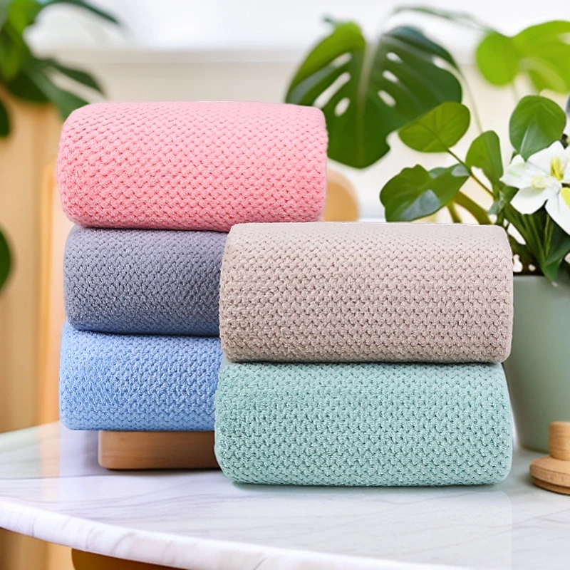 珊瑚绒浴巾毛巾成人速干吸水加厚加大浴巾情侣高档洗澡巾