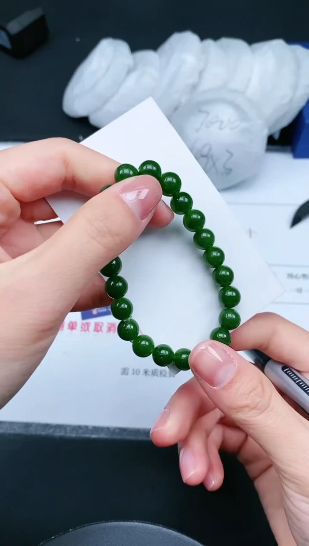 【闪购商品】石英质玉手链未镶嵌手串