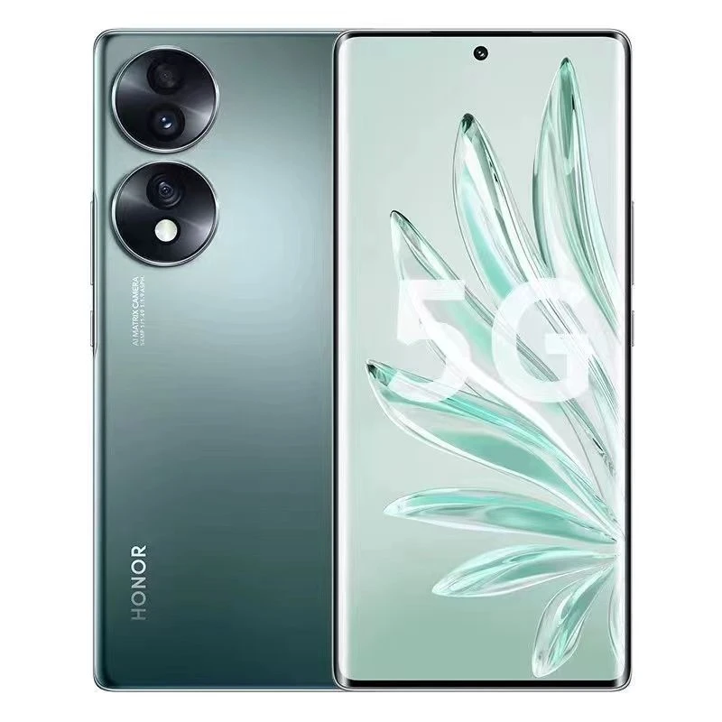 9新 honor/荣耀 70 直播5G双卡4800mAh长续航轻薄原装曲屏二手机