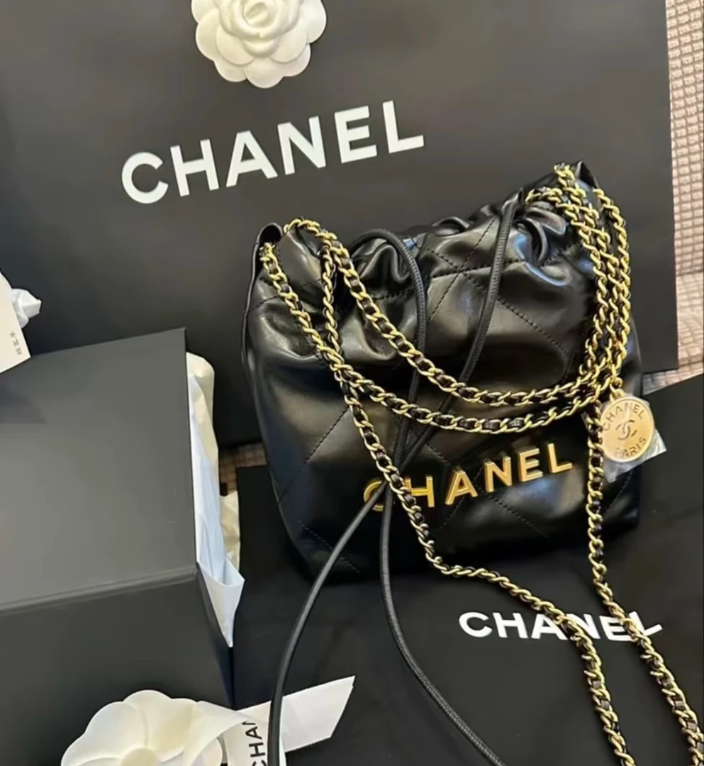 全新未使用 Chanel/香奈儿 25C 22bag mini（可拆卸）全套 拍下送检