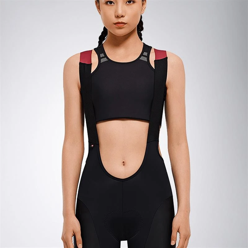 Santic森地客 骑行背带短裤女 公路自行车经典单车裤骑行服 久艾