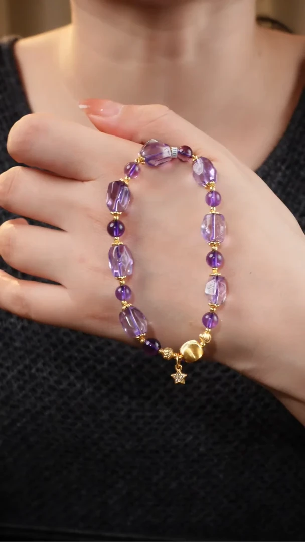 【闪购商品】水晶手绳银S925镶嵌@@A921B016120