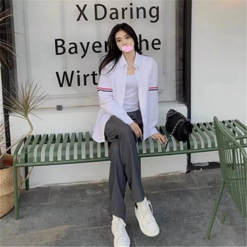 【庆哥推荐】春秋时尚显瘦  牛津棉长袖衬衫