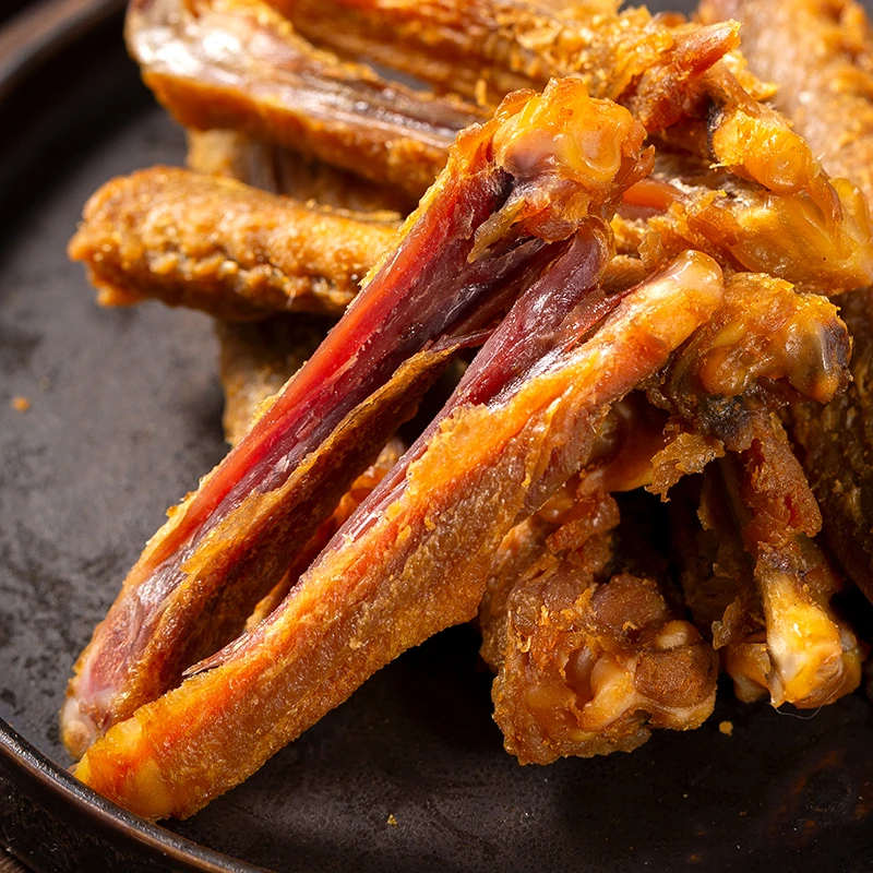 风干鸭中翅氮气锁鲜鸭肉即食卤味熟食办公解馋小零食晚上充饥茶食