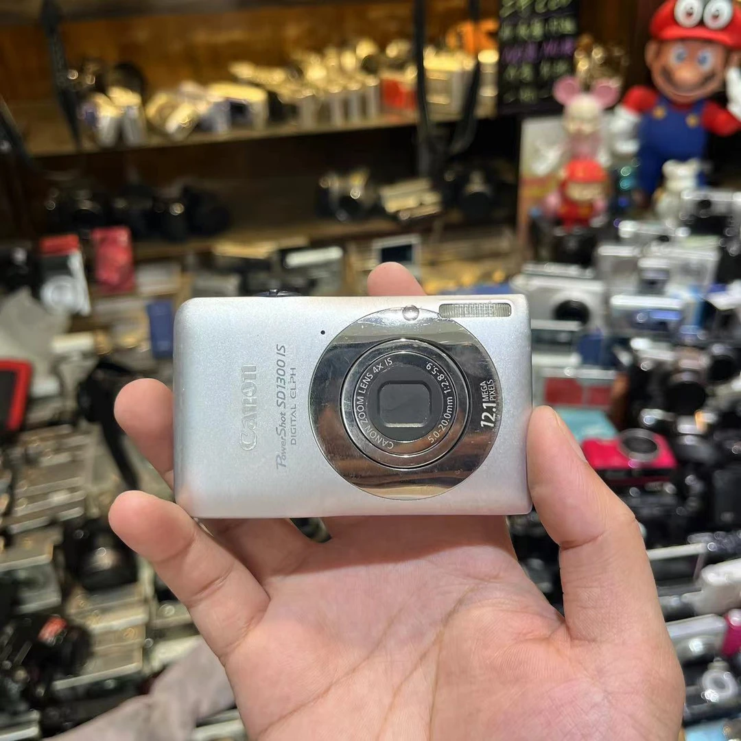 9新 Canon/佳能 佳X能ixus105 配件齐全 屏幕瑕疵不影响出片