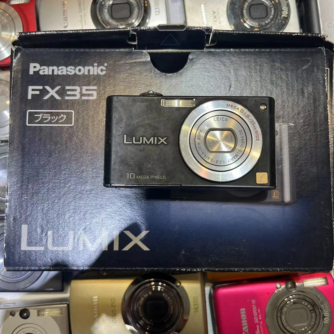 95新 Panasonic/松下 松下fx35小长焦数码相机 箱说齐全