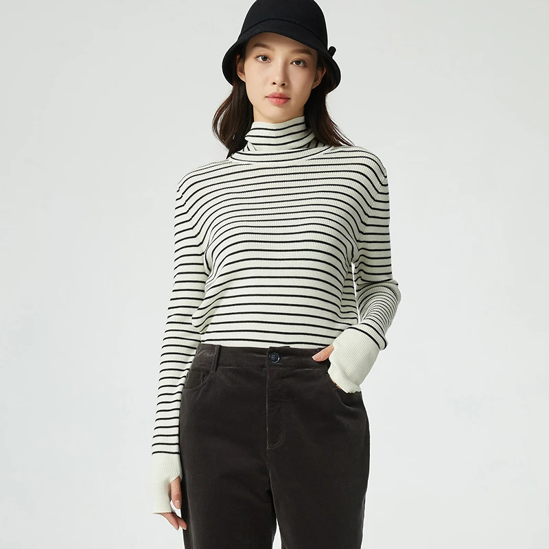 布景毛针织衫女2025年冬季新品BW34TH1854