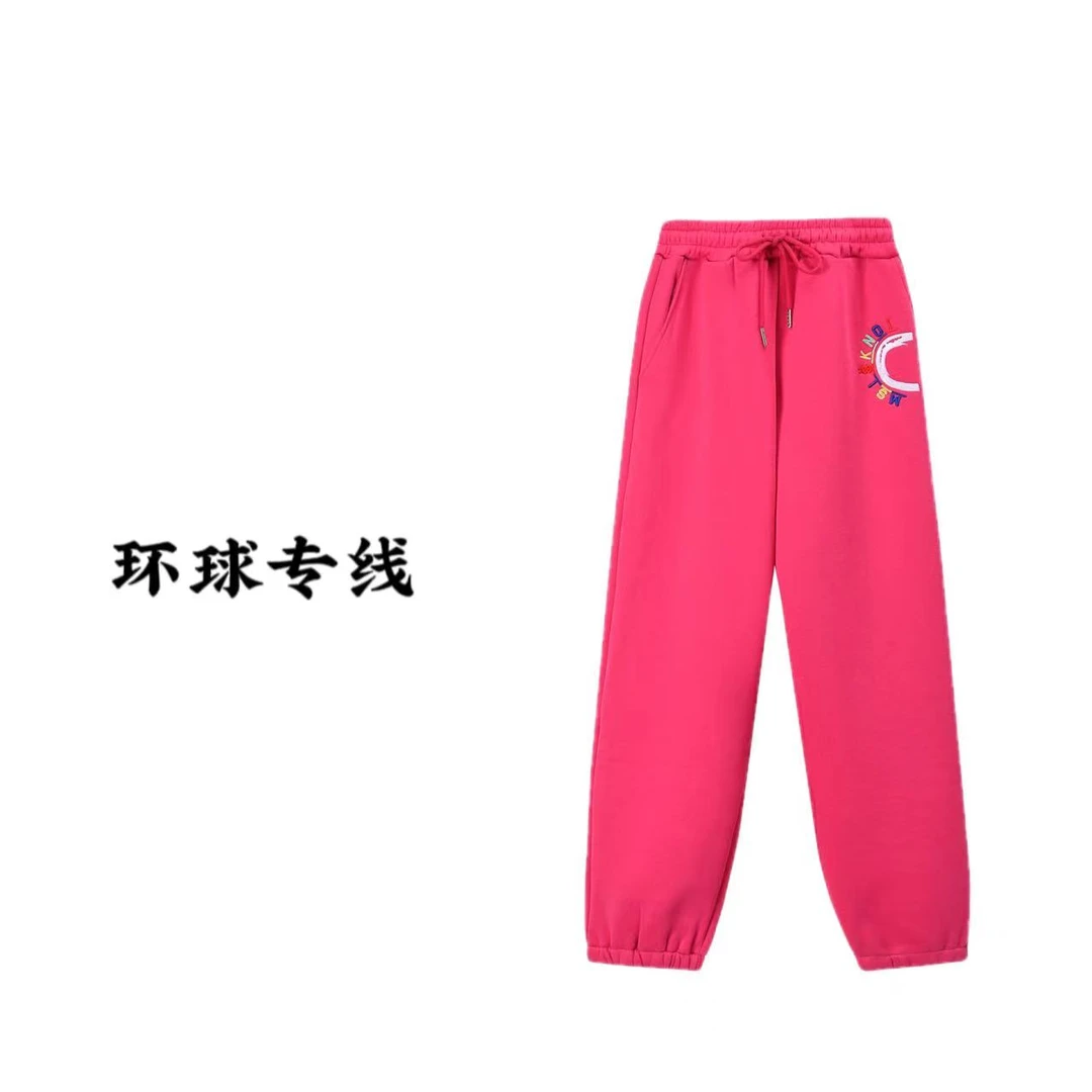 【文鹿鹿】4987~SS23新款轻奢设计师款重工休闲长裤