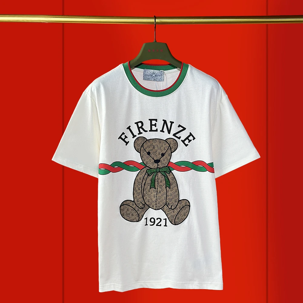 【巴黎轻奢&1】9033-SS23新款轻奢设计师款重工短袖