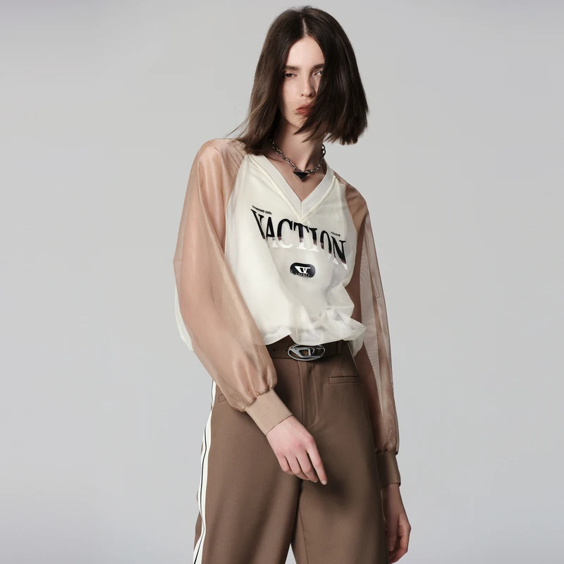 COLOVE毛针织衫233M105