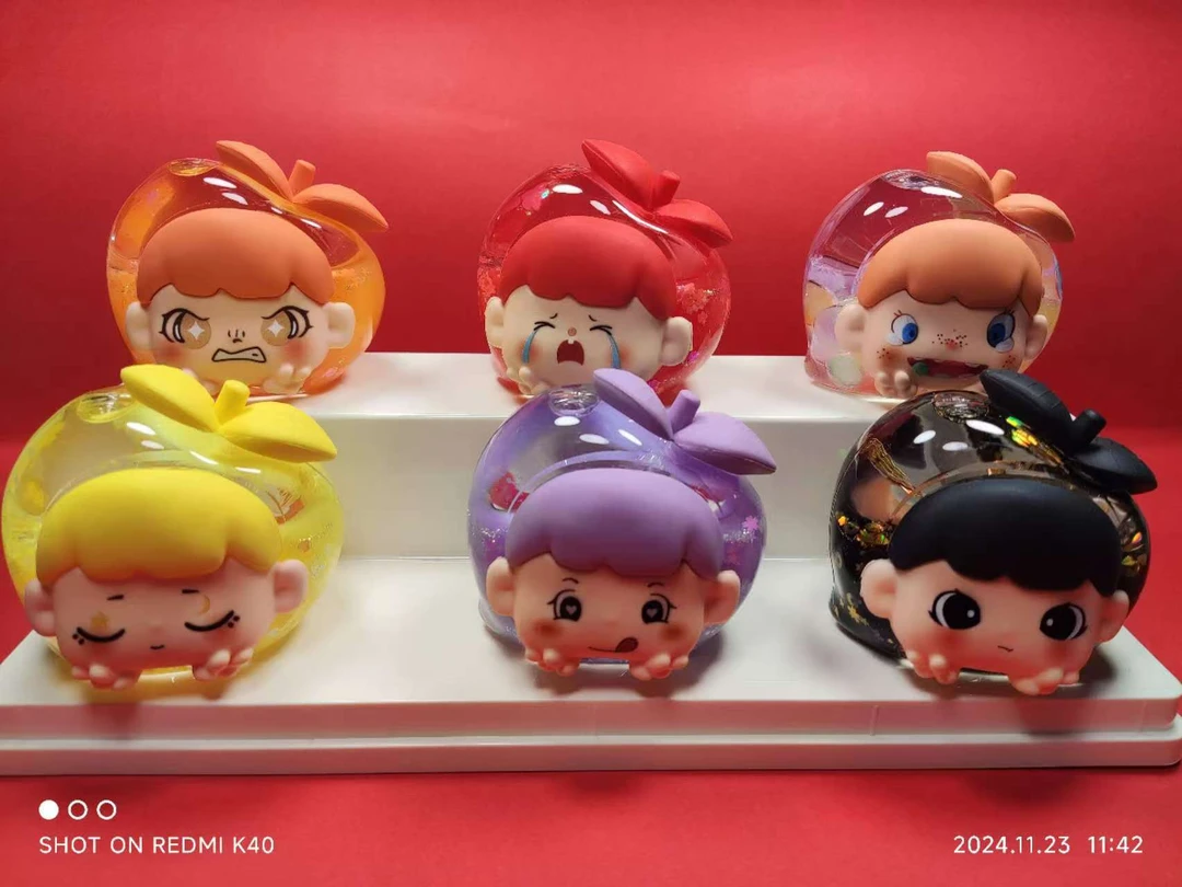 【直播拆】露文家定制款电镀树脂kiki摆件