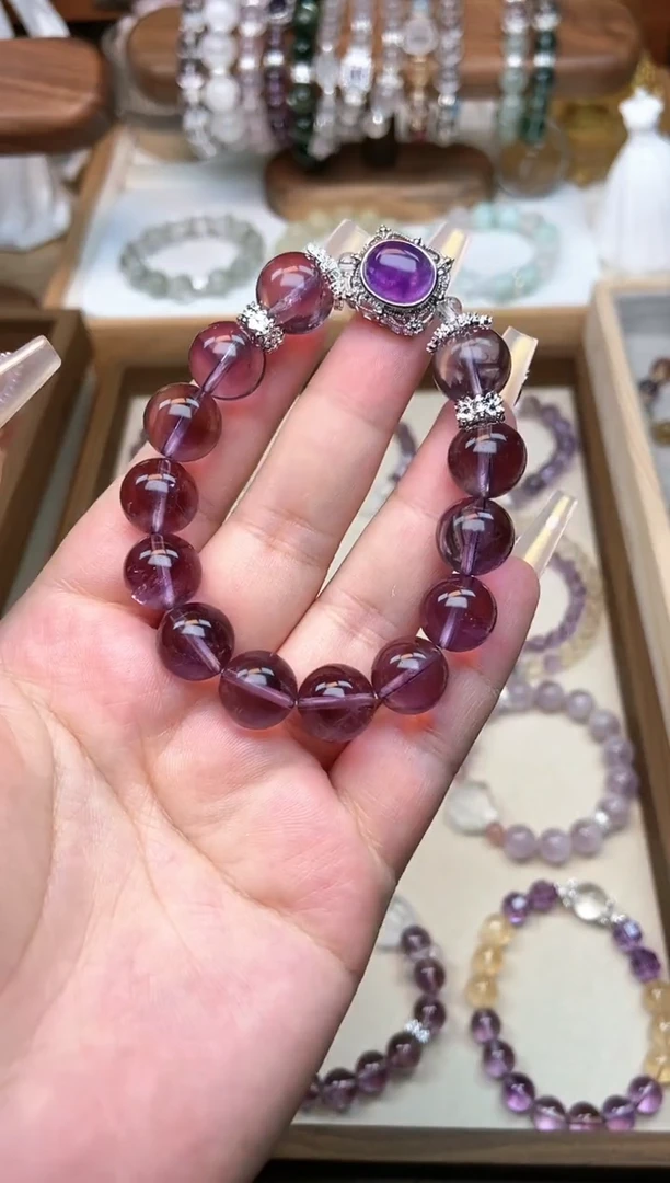 【闪购商品】水晶手链未镶嵌紫水晶