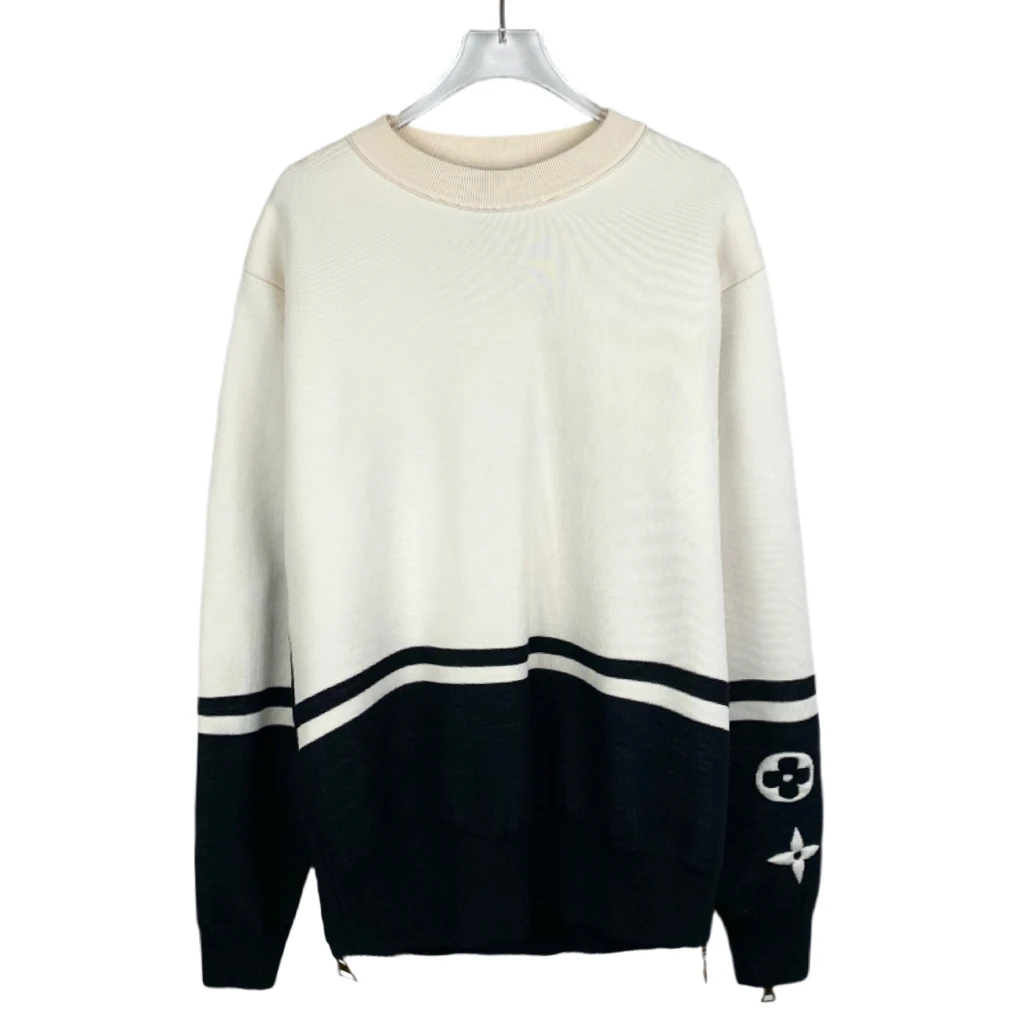 全新带吊牌 012276 Louis Vuitton 路易威登22款 桑蚕丝毛衣 XS码