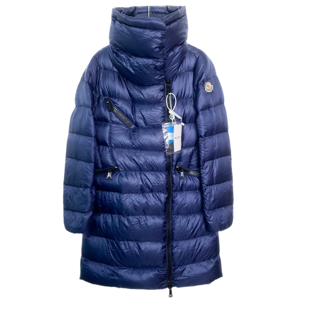 99新 007326 Moncler 蒙口 徽标贴饰立领绗缝羽绒服拉链外套 1码