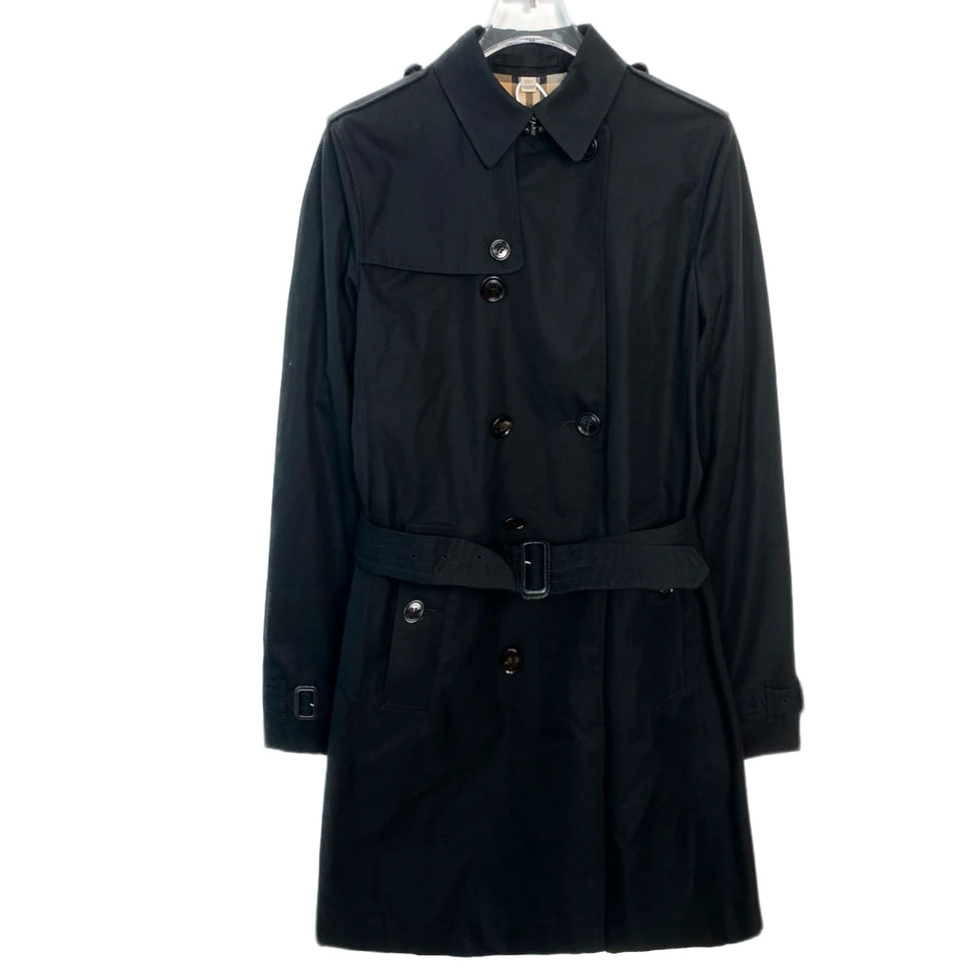 99新 HM 002718 Burberry 博柏利 翻领双排扣腰带款风衣外套  14Y