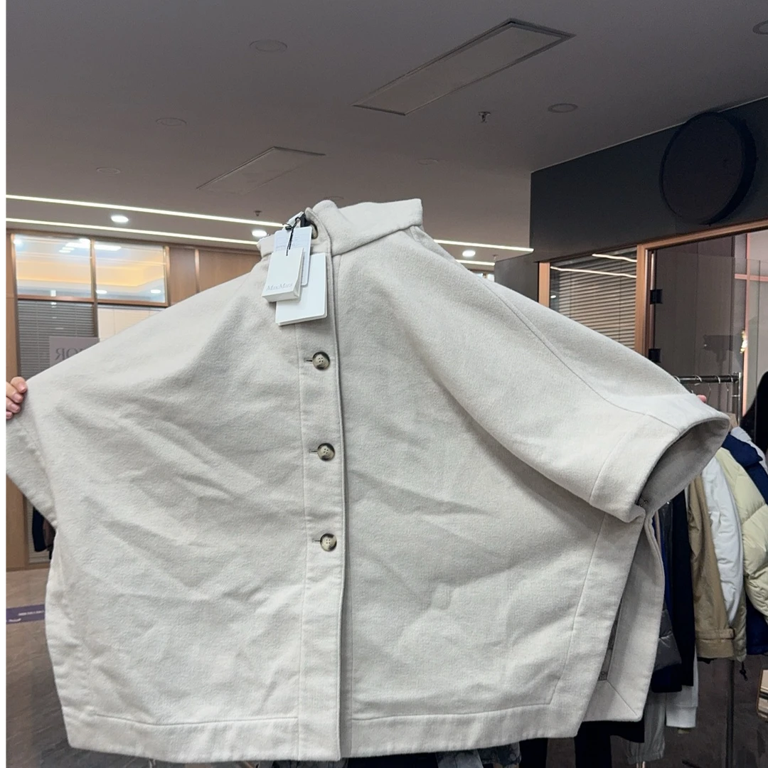 全新带吊牌 XH 001009 Maxmara 斗篷外套 32码