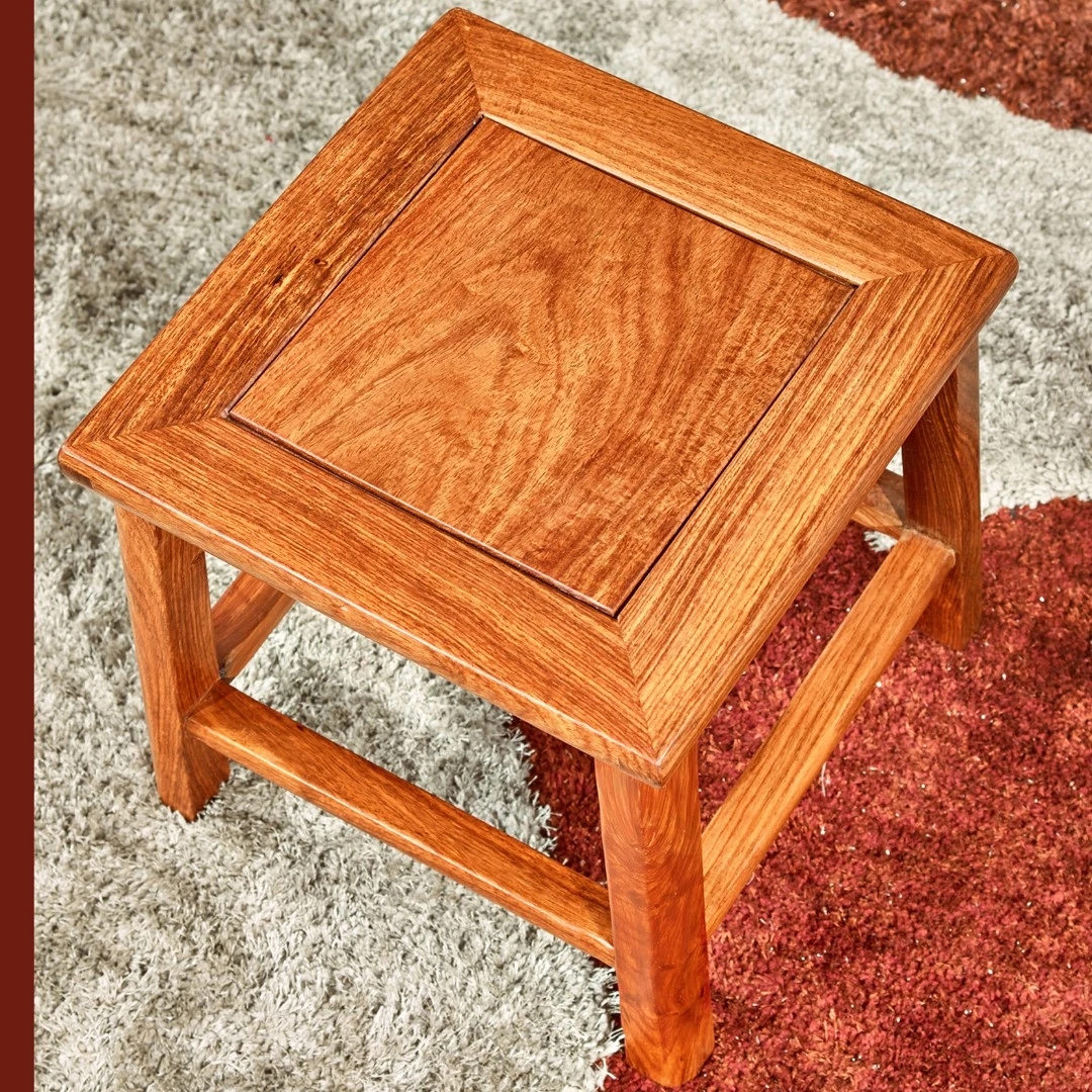 刺猬紫tan红木小方凳板凳家用实木矮凳客厅换鞋凳大料加高小凳