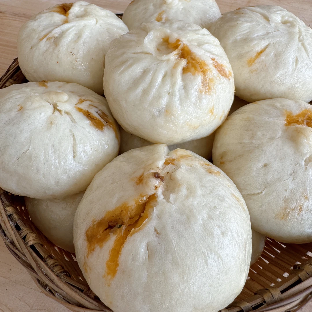 顺丰冷链包邮四川巴中31年的老家味道黑猪肉麻辣酱肉小笼包600克