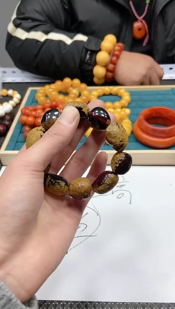 【闪购商品】蜜蜡颈饰未镶嵌d5