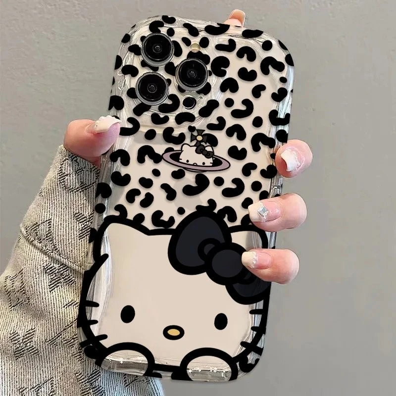 可爱星球KT猫适用于苹果16Pro手机壳趣味iPhone13Promax透明15/14
