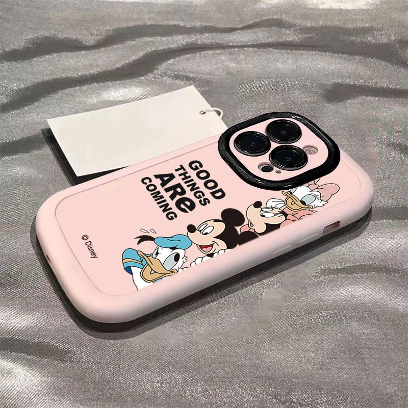 迪士尼米奇苹果14promax手机壳iphone15全包13硅胶13pro高级12_11