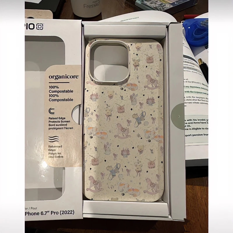 仙朵满屏小动物适用于iPhone15/14promax手机壳11苹果13/12软套xr