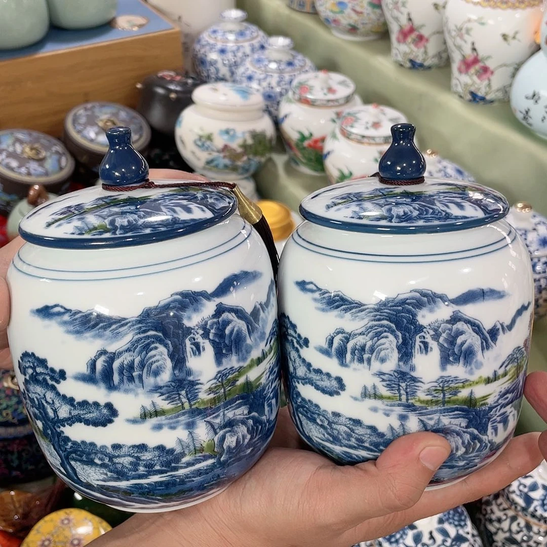陶瓷罐茶叶罐密封罐