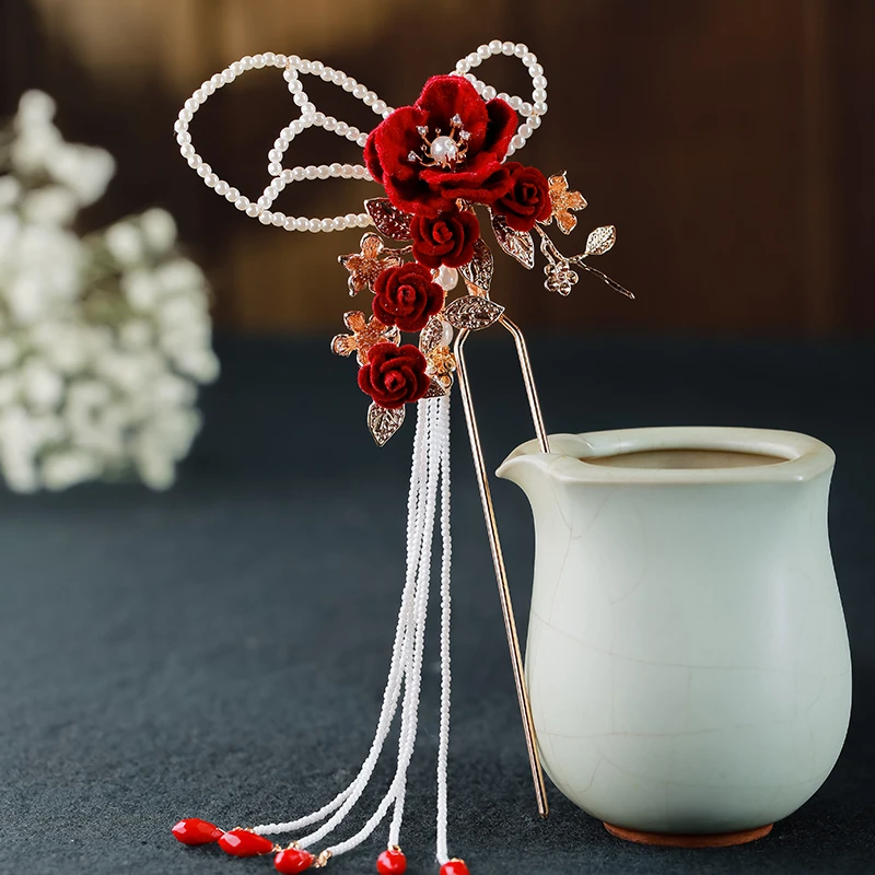 复古日记国风搭配发簪23ASP355