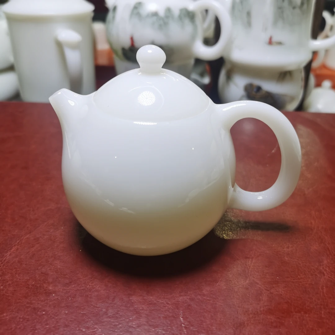 冰种玉瓷，小龙蛋壶150cc