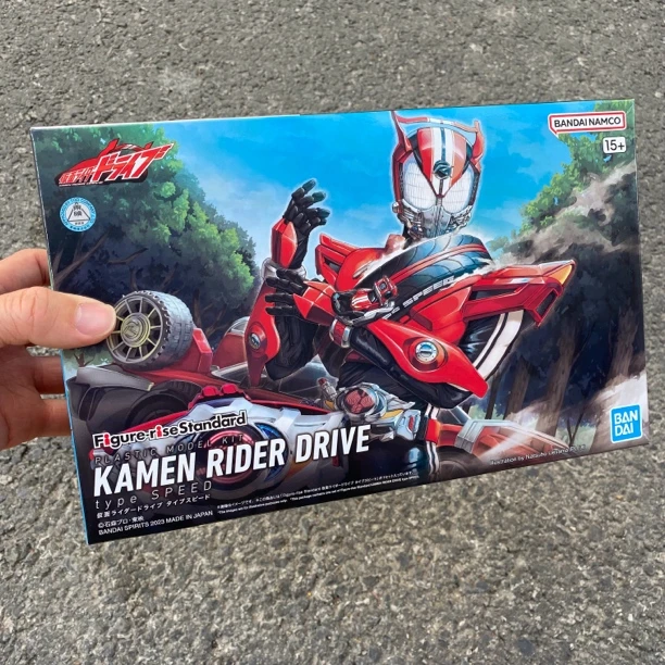 Figure rise动手拼装模型人偶FRS关节人偶frs老司机假面骑士drive