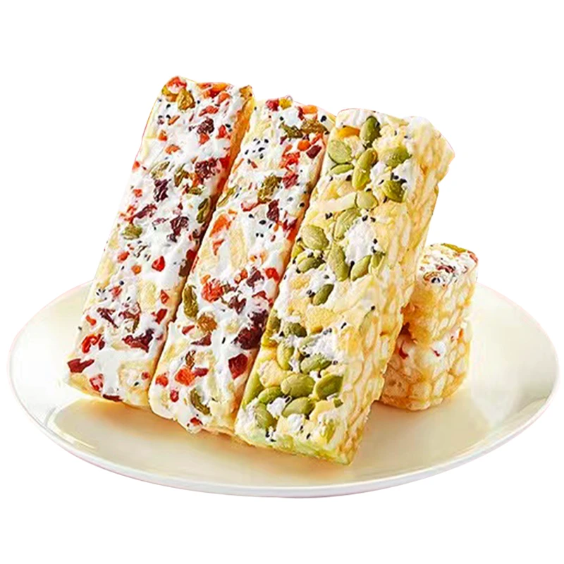水果奶盖沙琪玛坚果早餐网红零食品好吃整箱酥香