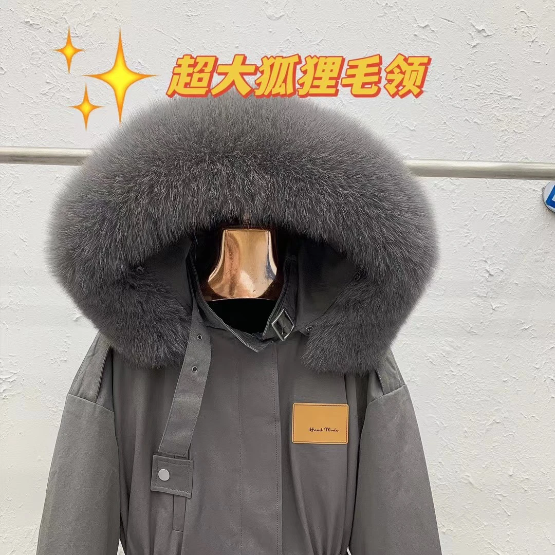 保暖神器女士百搭冬季加厚派克服实物以直播间介绍为准(私拍不发)