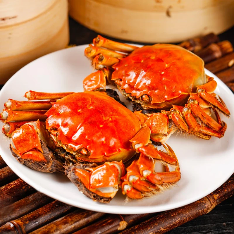 盘锦稻田蟹，河蟹，硬黄，纯母，89.8元/20只（0.7-1两/只）保活保肥，跑腿送达