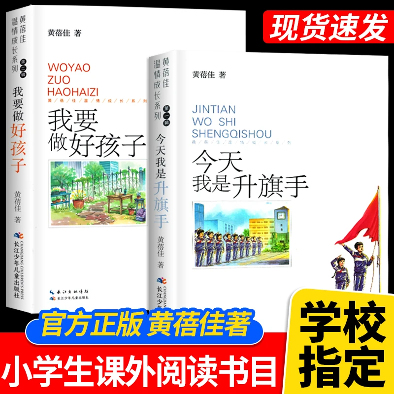 我要做好孩子今天我是升旗手优秀儿童文学作品黄蓓佳著儿童经典