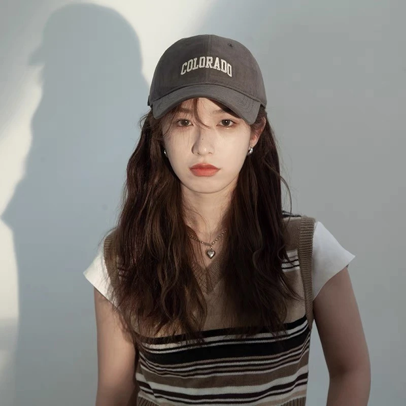 韩版大头围棒球帽子女春秋显脸小时尚百搭休闲加大加深鸭舌帽男