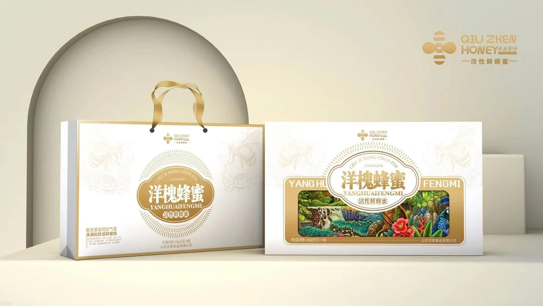 求真洋槐蜂蜜 365g*4瓶装