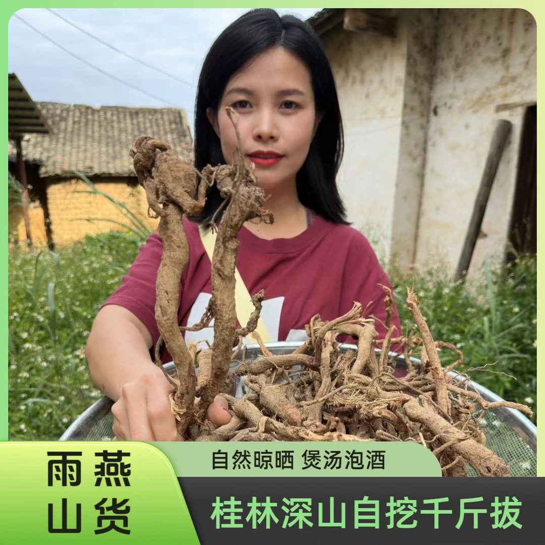 【雨燕山货】桂林野生千斤拔 整根自然晾晒  煲汤 泡酒好料 无熏硫