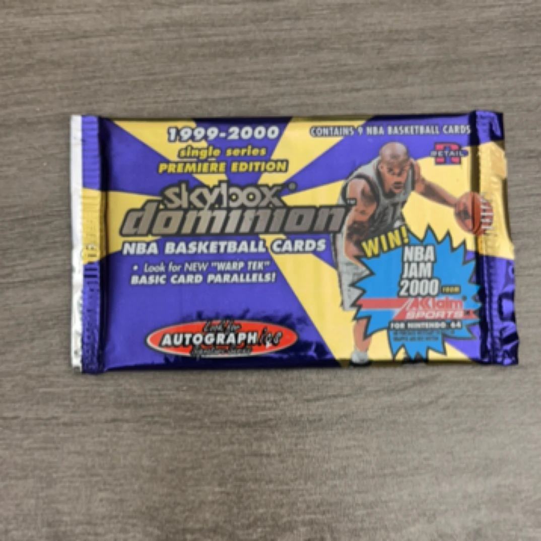 1999-00 skybox dominion 篮球 球星卡 盲盒【下单默认代拆】
