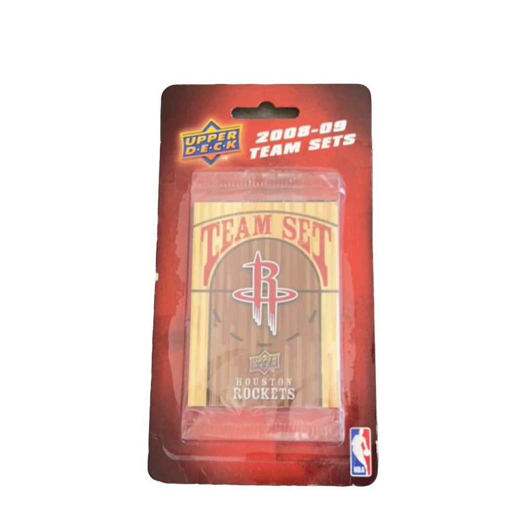2008-09 team sets 火箭 队盒 NBA 篮球 ud 球星卡 盲盒 默认代拆