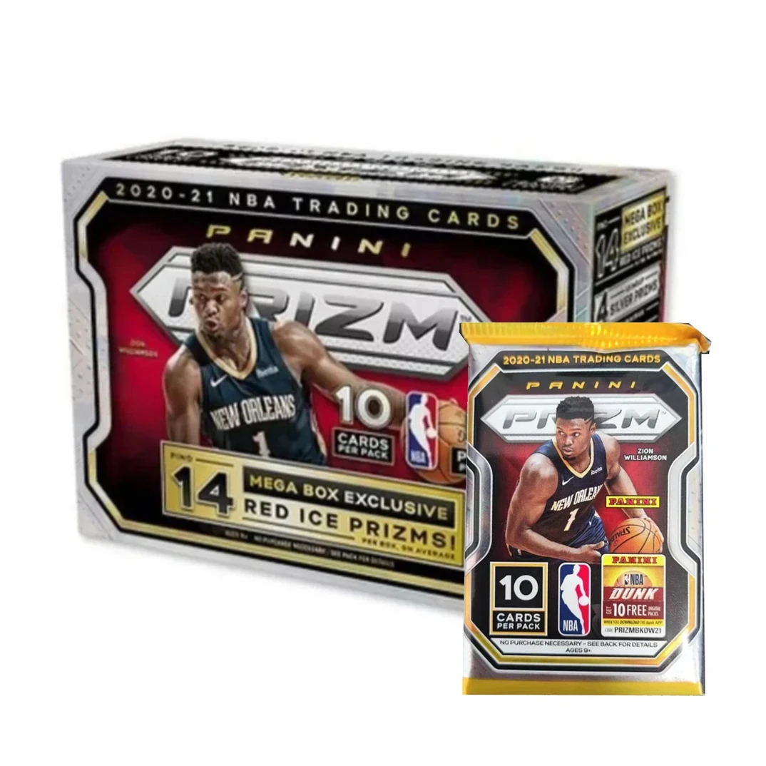 20-21篮球 Prizm MEGA 詹姆斯剪刀脚 红碎冰 （默认待拆）盲盒