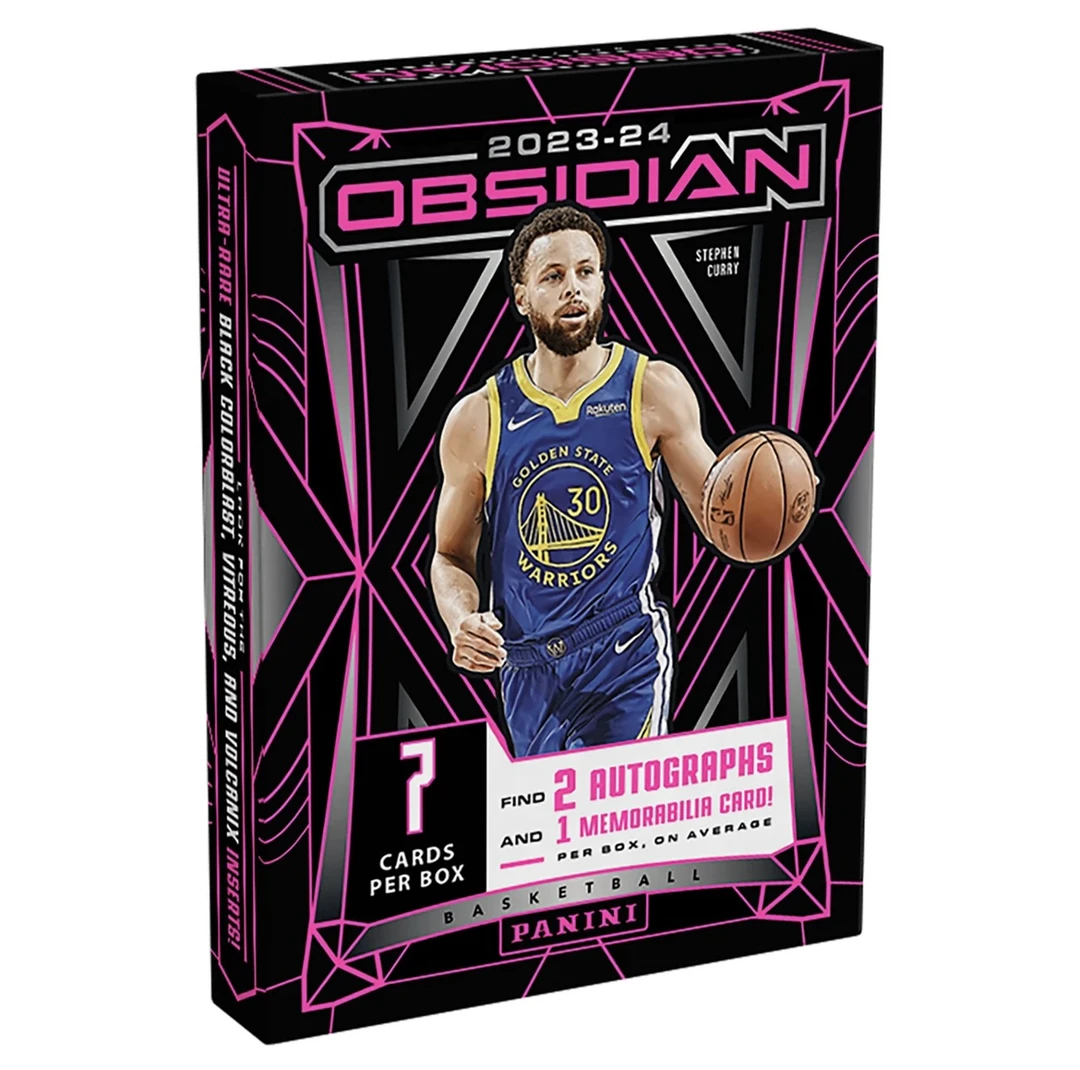 23-24 帕尼尼 黑曜石 Hobby obsidan 篮球 盲盒 下单默认待拆