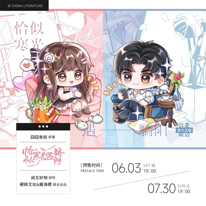 《恰似寒光遇骄阳》原著衍生周边正版-朋友圈款-巍海稷出品